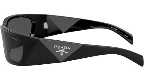 Prada PR A14S Sunglasses 1AB5S0 Black 